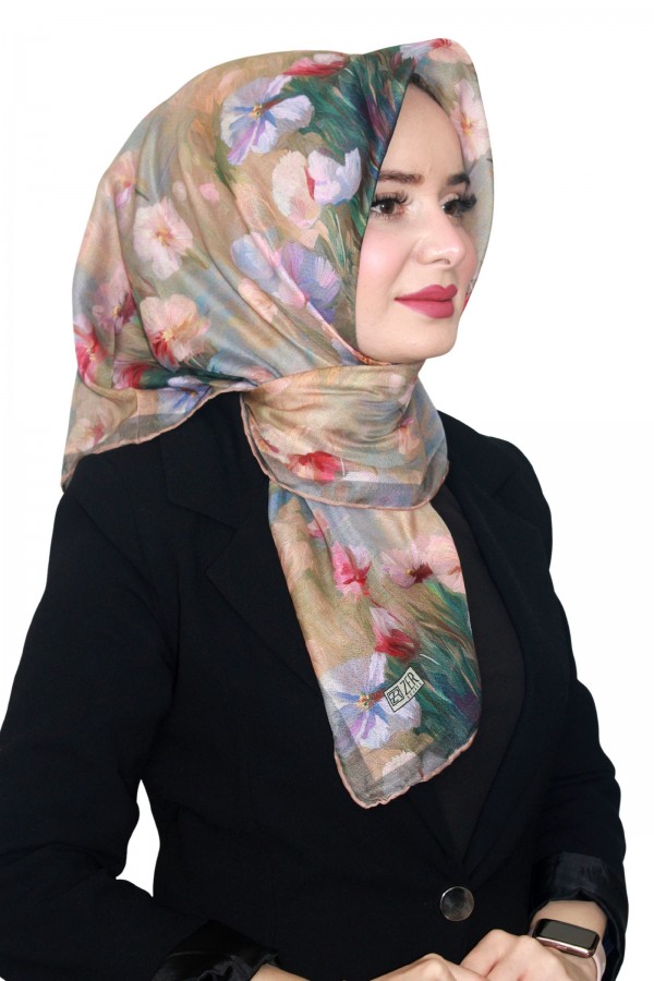 Özel Yaz Serisi Zer Organik Eşarp 4259-5