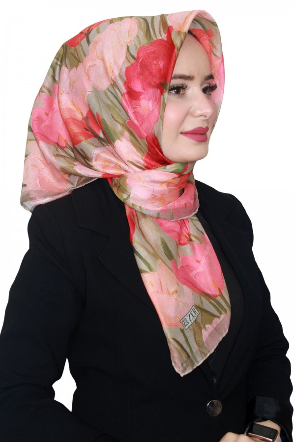 Özel Yaz Serisi Zer Organik Eşarp 4259-11