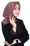 Etnik Desen Zer Organik Eşarp 4260-1