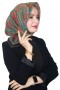 Etnik Desen Zer Organik Eşarp 4260-2