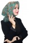 Etnik Desen Zer Organik Eşarp 4260-3