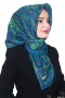 Etnik Desen Zer Organik Eşarp 4260-6