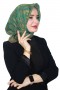 Etnik Desen Zer Organik Eşarp 4260-7
