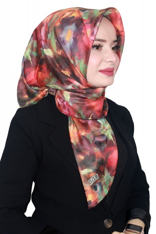 Zer Organik Pamuk Eşarp 4265-4