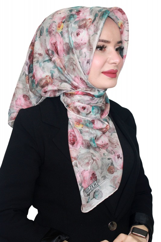 Zer Organik Pamuk Eşarp 4266-2