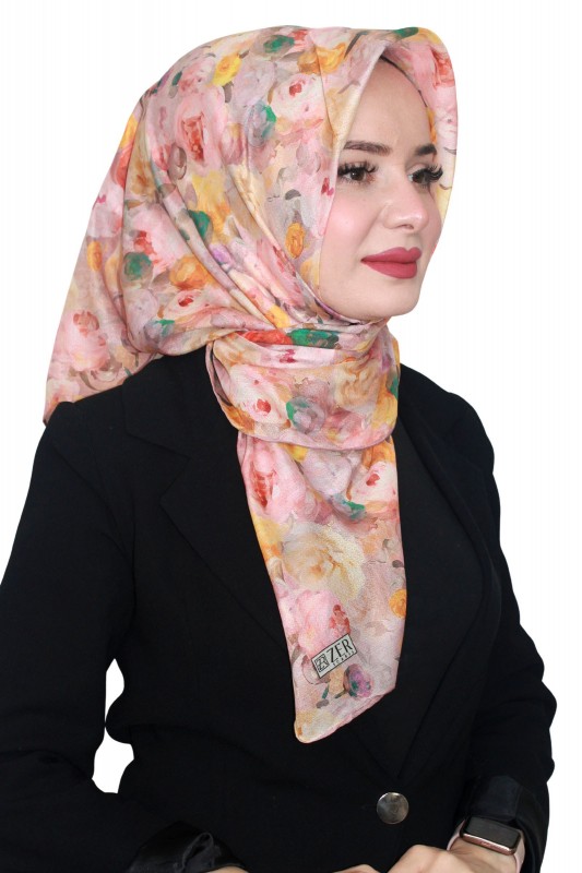 Zer Organik Pamuk Eşarp 4266-3