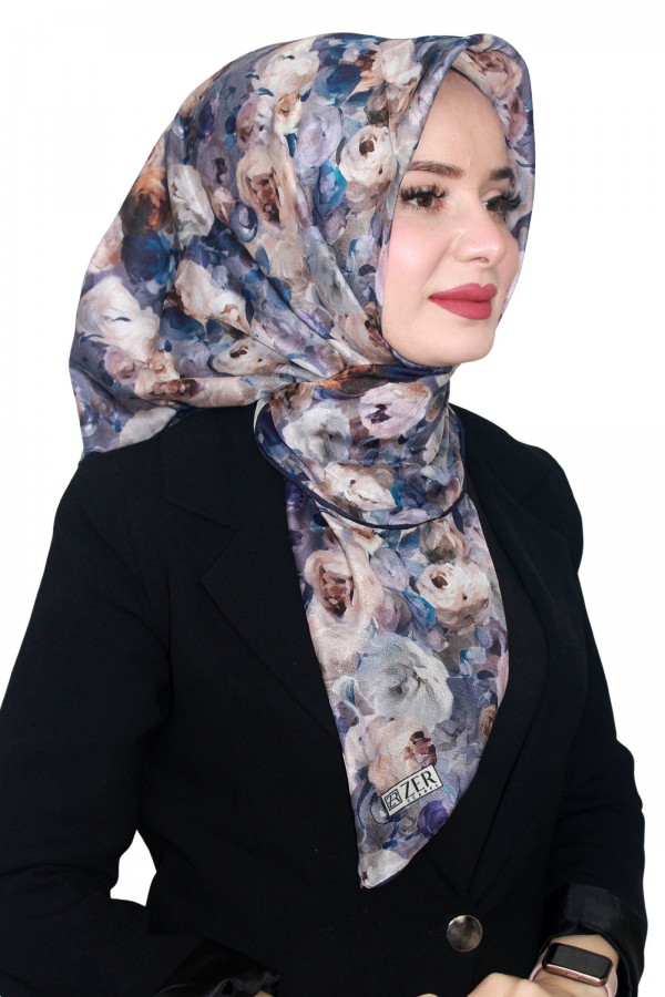 Zer Organik Pamuk Eşarp 4266-6