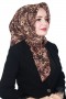Locella Leopar Serisi Soft (Pamuk) Eşarp 4237-6
