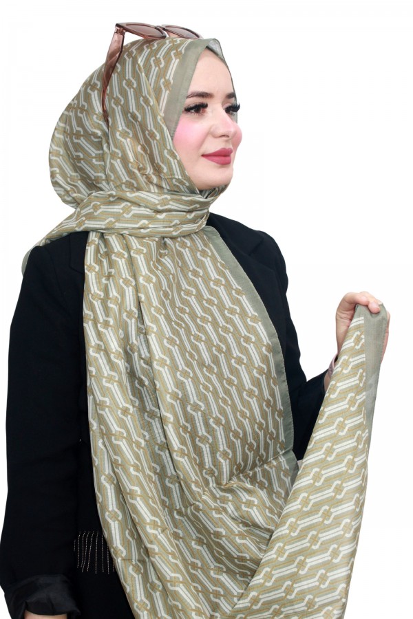 Zer Organik Pamuk Şal 5125-4