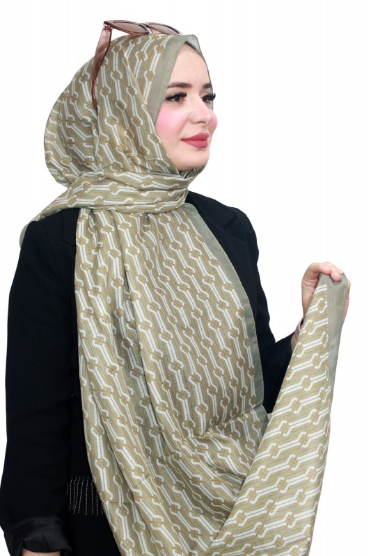 Zer Organik Pamuk Şal 5125-4