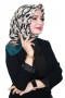 Lemonde Desenli Müslin Eşarp 4231-4